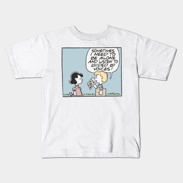 Guided By Voices Vinyl Record Fan Kids T-Shirt by DankFutura